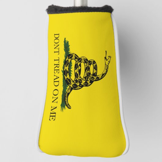 Draai me niet op Gadsden vlag Golfheadcover (Draai 90)