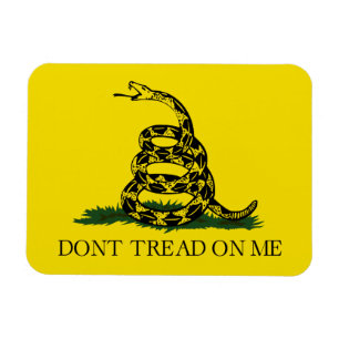 Draai me niet op Gadsden vlag Magneet