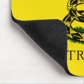 Draai me niet op Gadsden vlag Muismat (Hoek)