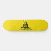 Draai me niet op Gadsden vlag Persoonlijk Skateboard (Horizontaal)
