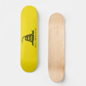 Draai me niet op Gadsden vlag Persoonlijk Skateboard (Voorkant)