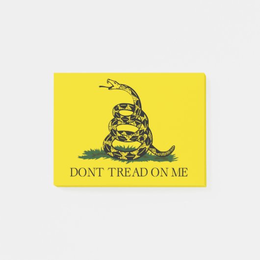 Draai me niet op Gadsden vlag Post-it® Notes (Voorkant)