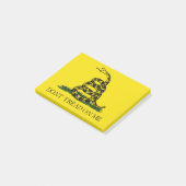 Draai me niet op Gadsden vlag Post-it® Notes (Schuin)