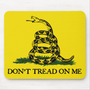 Draai me niet tegen de vlag van Gadsden Muismat