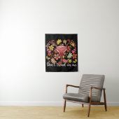 Draai me niet tegen Uterus Wandkleed (In situ)