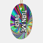 DRAAI ME OM! --- BEDANKT! DAT HAD IK NODIG! KERAMISCH ORNAMENT (Links)