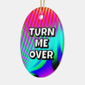 DRAAI ME OM / BEDANKT DIE IK NODIG HAD KERAMISCH ORNAMENT (Links)