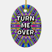 Draai me om / bedankt die ik nodig had keramisch ornament (Voorkant)