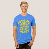 Draai Me Tri-Blend Shirt (Voorkant volledig)