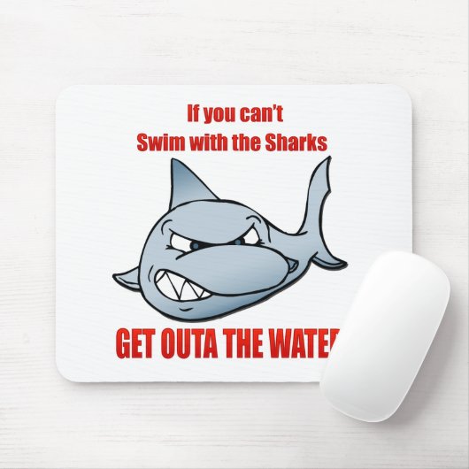 Draai met de haaien muismat (Met muis)