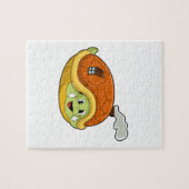 Draai met Shell als huis Legpuzzel (Horizontaal)