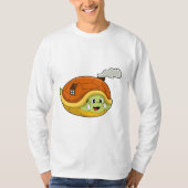 Draai met Shell als huis T-shirt (Voorkant)