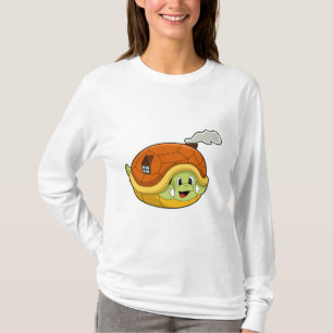 Draai met Shell als huis T-shirt