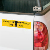 Draai mijn baarmoeder niet aan bumpersticker (Op Truck)