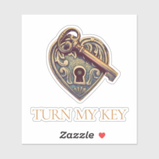 Draai mijn sleutel sticker