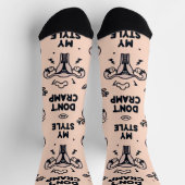 Draai mijn stijl niet om sokken (Top)