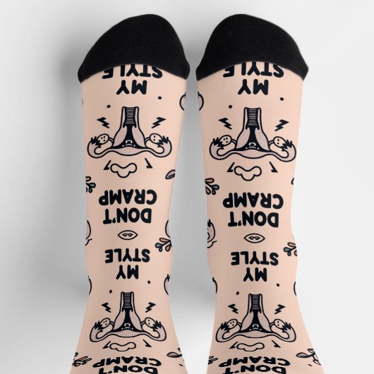 Draai mijn stijl niet om sokken (Top)