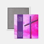 DRAAI NAAR GOD Lenten Pasen Magneet (Voorkant / Achterkant)