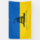 Draai niet aan de Oekraïne - Vinylbanner Spandoek (Verticaal)