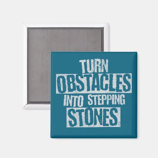 Draai obstakels om in stapstenen magneet (Voorkant / Achterkant)