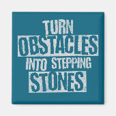 Draai obstakels om in stapstenen magneet (Voorkant)