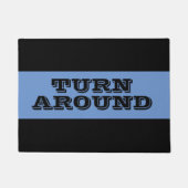 Draai om de zijdedeur deurmat (Voorkant)