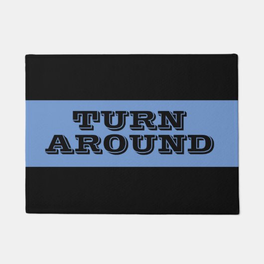 Draai om de zijdedeur deurmat (Voorkant)