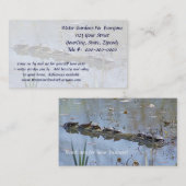 Draai omhoog visitekaartje (Voorkant / Achterkant)