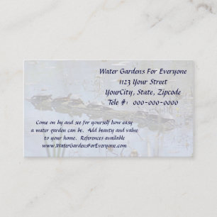 Draai omhoog visitekaartje