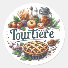 Draai Ronde Sticker