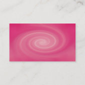 Draai - Roze Visitekaartje (Achterkant)