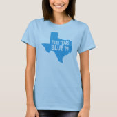 Draai Texas Blue Women's T-Shirt | Repaint-Amerika (Voorkant)