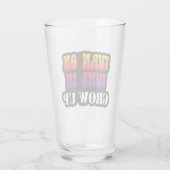 Draai Tune in grot omhoog Glas (Achterkant)