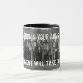 Draai uw armen in - Mok (Midden)