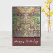 Draai van de Kaart van de Verjaardag van de Natuur (Gele Bloem)