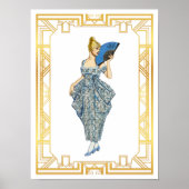 draai van de Mode van de eeuw Kunst Poster (Voorkant)