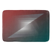 Draai van grijs op blauwgroen Bourgogne Badmat (Voorkant)