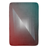 Draai van grijs op blauwgroen Bourgogne Badmat (Voorkant Verticaal)