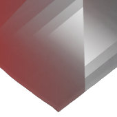 Draai van grijs op blauwgroen Bourgogne Lange Tafelloper (Hoek)