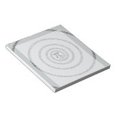 Draai voor Pi Klik op Aanpassen om de grijze kleur Notitieblok (Schuin)