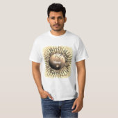 Draai Yin Yang T-shirt (Voorkant volledig)