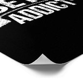 Draaibaar fitnessprogramma voor gym-fitness loopbr poster (Hoek)
