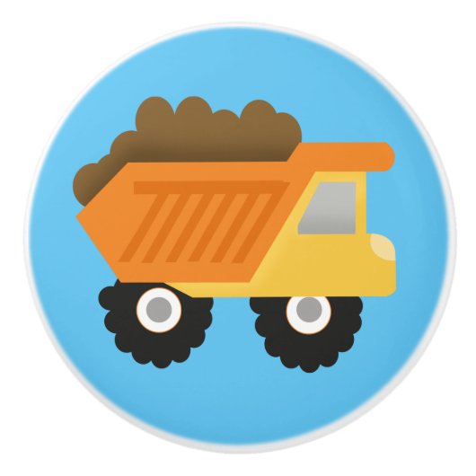 Draaibak voor constructiedrong Ceramic Knop (Voorkant)