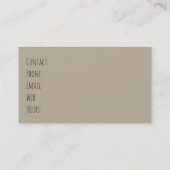 Draaibank, Antiek Milling Industrial Houtbewerking Visitekaartje (Achterkant)