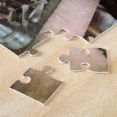 Draaibank in Houtwerkplaats Legpuzzel (Zijkant)
