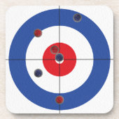 Draaibanken - (blauw) drankjes onderzetter (Voorkant)