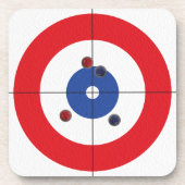 Draaibanken - (rood) drankjes onderzetter (Voorkant)