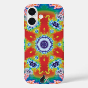 Draaibare Kaleidoscoop iPhone 16 Hoesje