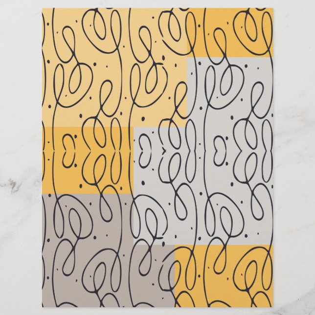 Draaiboek patroonpapier (Voorkant)