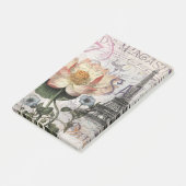 draaiboek voor franse botanische lotus paris eiffe post-it® notes (Schuin)